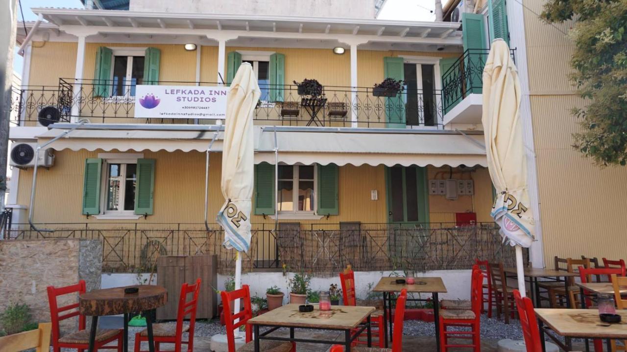 Lefkada Inn Studios ภายนอก รูปภาพ